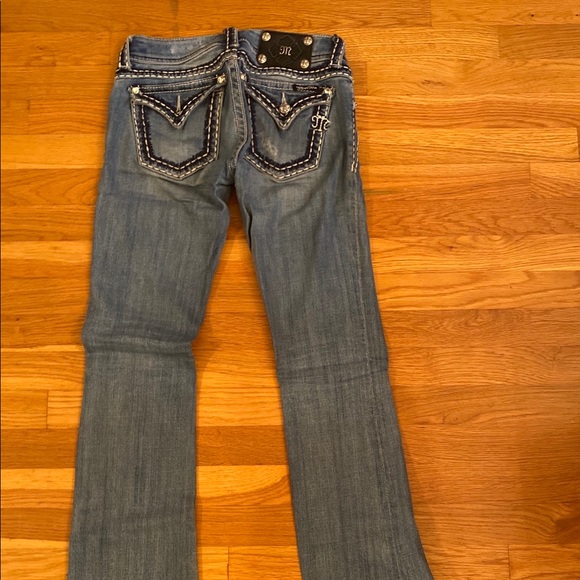 women miss me jeans! light wash size 25 - Picture 3 of 5